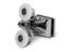 Stainless Steel Shower Door Twin Rollers Runners - Set Of 4 - Top Bottom Carousel 1