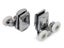 Stainless Steel Shower Door Twin Rollers Runners - Set Of 4 - Top Bottom Carousel 3