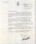 #266411 New Zealand Government Letterhead House of Representatives 1964 letter Carousel 1