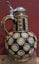 WINE PITCHER WEST GERMAN POTTERY ECHT ZINN ? MARZI & REMI C 1965-75 . Carousel 8