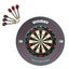 Target Darts TOR Dart Board + Winmau Blade 6 Grey Surround + Darts Set Carousel 1