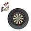 Target Darts TOR Dart Board + Winmau Outshot Surround + Darts Set Carousel 1