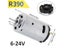 R280 RS360 R380 390 395 DC Motor 6V-24V 12V 12000-24000RPM Metal High Speed Carousel 6