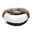 Pet Bed Cat Dog Donut Nest Calming Carousel 6