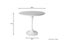 Tulip Dining Table Round White Carousel 4