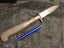 Early Knife Old Vintage Army War Military War Militia Gun Knife ? Wood & Steel Carousel 9
