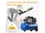 Mortar Spray Gun Wall Stucco Shovel Hopper Ladle Cement Mortar Sprayer Gun Carousel 2