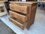 An Antique Solid French Oak Chest of 3 Drawers Carousel 6