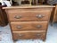 An Antique Solid French Oak Chest of 3 Drawers Carousel 17