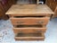 An Antique Solid French Oak Chest of 3 Drawers Carousel 18