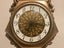 Mid century Syroco USA Regency Ornate style clock Carousel 3