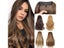 No Clip Invisible Wire Hair Extensions Straight Synthetic Clip In Heat Carousel 3