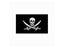 90x150cm Jack Rackham Skull Bone Pirate Flag Carousel 1