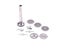 1PC Meat Grinder Plate Net Knife Meat Grinder Parts Stainless Steel Meat Hole Carousel 5