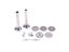 1PC Meat Grinder Plate Net Knife Meat Grinder Parts Stainless Steel Meat Hole Carousel 6