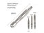 Mini Pneumatic Chisel Dental Medical Gypsum Cast Stomatology Engrave Micro Air Carousel 5
