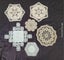Vintage Hand Crochet Doilies x6 Carousel 2