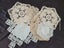 Vintage Hand Crochet Doilies x6 Carousel 1