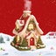 Christmas Cabin Incense Burner Christmas Village House Incense Burner Carousel 3