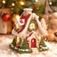 Christmas Cabin Incense Burner Christmas Village House Incense Burner Carousel 4