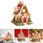 Christmas Cabin Incense Burner Christmas Village House Incense Burner Carousel 6