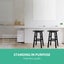 Artiss Bar Stools Kitchen Counter Stools Wooden Chairs Black x4 Carousel 5