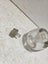 Vintage Antique 1890"s Inkwell Glass Bottle Clear Spill Proof + Cap Carousel 3