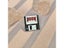 Cartoon Animation Surrounding Metal Brooch In Black Hard Disk Shape With Gold Carousel 6