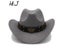 Wome Men Black Wool Chapeu Western Cowboy Hat Gentleman Jazz Sombrero Hombre Carousel 4