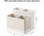 Desktop Storage Organizer Pencil Card Holder Box Container for Desk, Office S Carousel 5