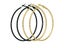 Hoop Earrings For Women Nightclub DJ In Big/small Circles Black Round For Youth Carousel 3