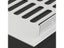 150mm Length Silver Aluminum Alloy Rectangular Air Vent Cover For Wardrobe Shoe Carousel 3