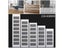 150mm Length Silver Aluminum Alloy Rectangular Air Vent Cover For Wardrobe Shoe Carousel 6