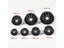 10pcs/set Plastic Cable Hole Cover Furniture Dust Plug Buckle Office Computer Carousel 7