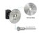 Mini Cutting Disc Kit HSS Saw Blade Diamond Saw Blade Resin Cut Off Wheel For Carousel 6