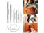 LMDZ 7Pcs Set Leathercraft DIY Leather Triangular Needles Leather Fur Special Carousel 4