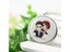 37mm Mirror Button Badge Keychain Blanks 100pcs/PKG Carousel 3