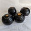 Vintage Wooden Lignum Vitae Lawn Bowls NZ Made x 4 (SKU E3) Carousel 3