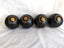 Vintage Wooden Lignum Vitae Lawn Bowls NZ Made x 4 (SKU E3) Carousel 10