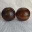 Vintage Wooden Lignum Vitae Lawn Bowls NZ Made x 4 (SKU E3) Carousel 5