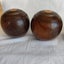 Vintage Wooden Lignum Vitae Lawn Bowls NZ Made x 4 (SKU E3) Carousel 6