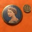 QUEEN Elizabeth II Cool Old Vintage Hand Mirror For Lady’s Purse or Handbag Nice Carousel 1