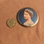 QUEEN Elizabeth II Cool Old Vintage Hand Mirror For Lady’s Purse or Handbag Nice Carousel 3