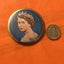 QUEEN Elizabeth II Cool Old Vintage Hand Mirror For Lady’s Purse or Handbag Nice Carousel 5