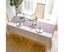 Dining Table Cloths Rectangle, Kitchen Table Cloth 44 x 66 inch Purple Plaid Carousel 1