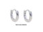 New Minimalist Small CZ Hoop Earrings For Women Men Gold Plated 5mm-13mm Carousel 1