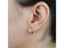 New Minimalist Small CZ Hoop Earrings For Women Men Gold Plated 5mm-13mm Carousel 4