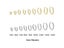 New Minimalist Small CZ Hoop Earrings For Women Men Gold Plated 5mm-13mm Carousel 5