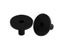 10pcs 3.8x2.6cm Black Drum Cymbal Sleeves With Flange Base Carousel 1