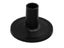 10pcs 3.8x2.6cm Black Drum Cymbal Sleeves With Flange Base Carousel 6